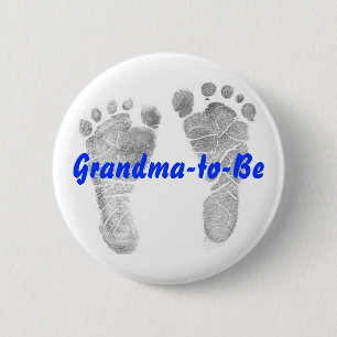 Oma-to-be Ronde Button 5,7 Cm