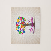 Oma Tree of Life Hearts Legpuzzel (Verticaal)