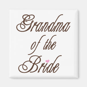 Oma van Bride Classy Browns Magneet