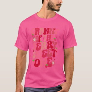 Oma van de Bessie Eerste Verjaardag van de Aardbei T-shirt