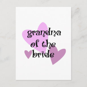 Oma van de Bride Briefkaart