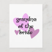 Oma van de Bride Briefkaart (Voorkant)