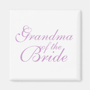 Oma van de Bride Magneet