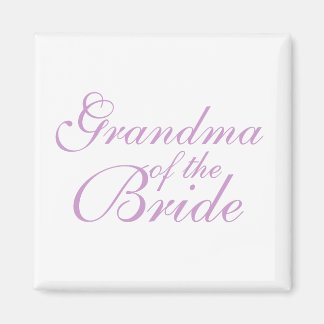 Oma van de Bride Magneet
