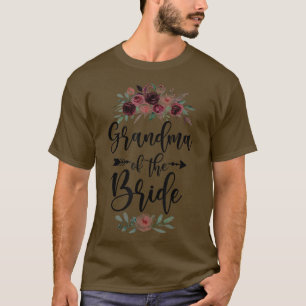 Oma van de bruid bruiloft feestelijke viering Mi T-shirt