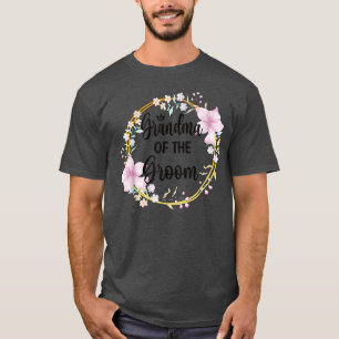 Oma van de bruidegom bruidsfeest trouwdag t-shirt
