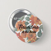 Oma van de Button van de herfst van de bruidsschat (Voorkant /achterkant)