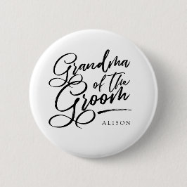Oma van de Groom-elegant Ronde Button 5,7 Cm