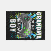 Oma van de jarige jongen Matching videospel Bi Fleece Deken (Voorkant (Horizontaal))