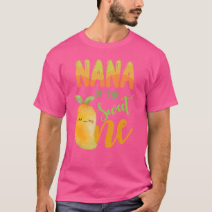 Oma van de lieve schat 1e verjaardag Mango Familie T-shirt
