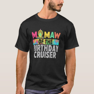 Oma van de verjaardagscruiser Grappige cruise verj T-shirt