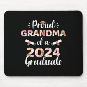 Oma van een 2024 Afstuderen voor familie Afstudere Muismat