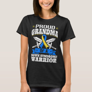 Oma van een Down Syndrome Warrior Down's oma T-shirt