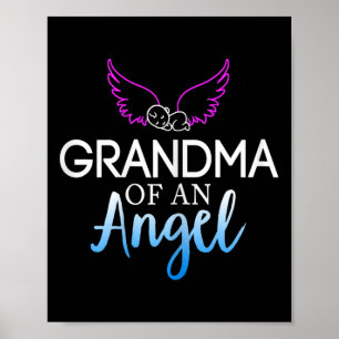 Oma van een engel Sids-bewustzijnsmaand Poster