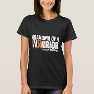 Oma van een krijger Sinaasappel lint RSDCRPS Aware T-shirt