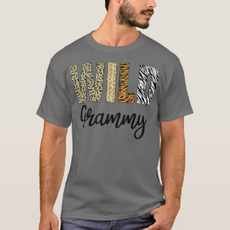 Oma van het Wild One Zoo Birthday Safari Oerwoud T-shirt