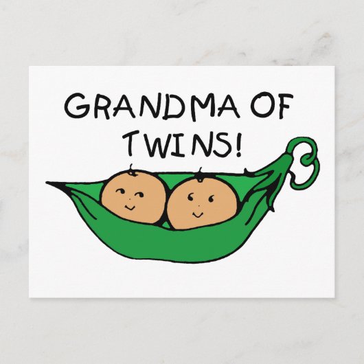 Oma van Twins Pod Briefkaart (Voorkant)