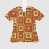 Oma vierkant patroon ornament (voorkant)