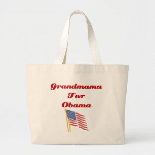 oma voor Obama Canvas tas