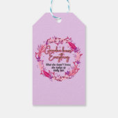 Oma weet alles cadeaulabel (Achterkant)