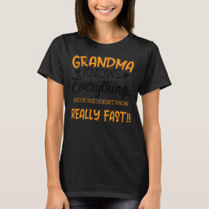 Oma weet alles t-shirt