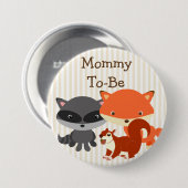 Oma wordt Button Woodlands-thema (Voorkant /achterkant)