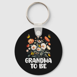 Oma Wordt, Nieuwe Baby Zwangerschapsaankondiging O Sleutelhanger