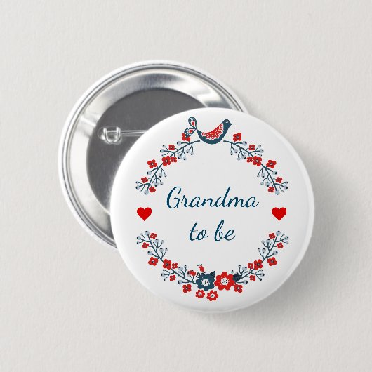 oma wordt ronde button 5,7 cm (Voorkant /achterkant)