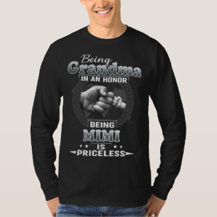Oma zijn is een eer, MIMI zijn is onbetaalbaar T-shirt