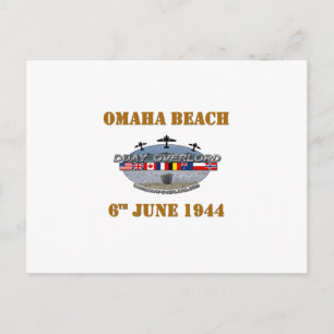 Omaha Beach 6th June 1944 Briefkaart