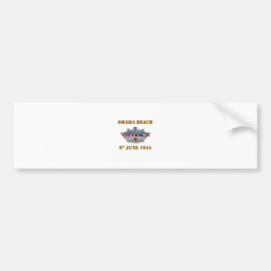 Omaha Beach 6th June 1944 Bumpersticker