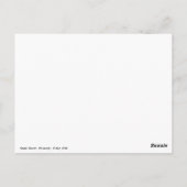 Omaha Beach, Normandy, D-Day 1944 Briefkaart (Achterkant)