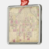 Omaha City, Nebraska Metalen Ornament (Links)