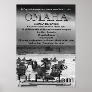 Omaha D-Dag 70th Poster