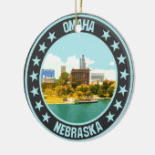 Omaha Keramisch Ornament (Links)