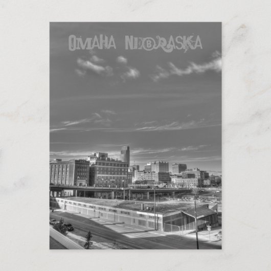 Omaha, Nebraska Briefkaart (Voorkant)