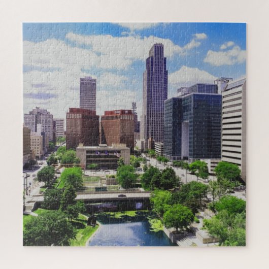 Omaha Nebraska Legpuzzel (Verticaal)
