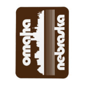 Omaha Nebraska Magneet (Verticaal)
