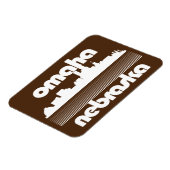 Omaha Nebraska Magneet (Linkerzijde)