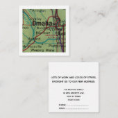 Omaha Nous avons déplacé une nouvelle carte d'adre (Devant / Derrière)