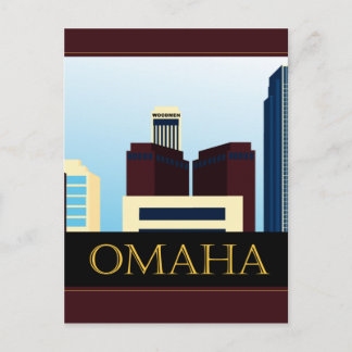 Omaha Skyline Briefkaart