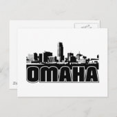 Omaha Skyline Briefkaart (Voorkant / Achterkant)