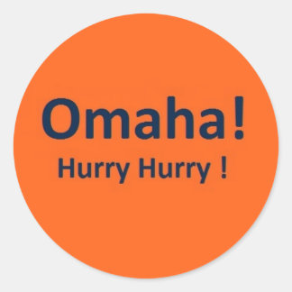 Omaha Stickers voor Broncos Fans