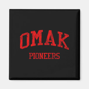 Omak High School Hs Omak Wa Vintage Srts Magneet