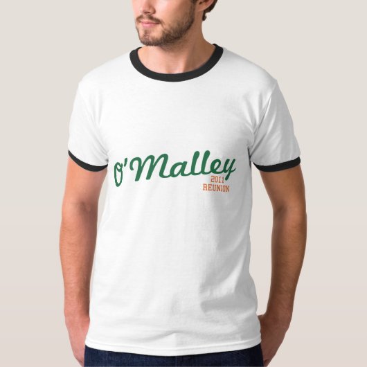 O'Malley Baseball T-shirt (Voorkant)