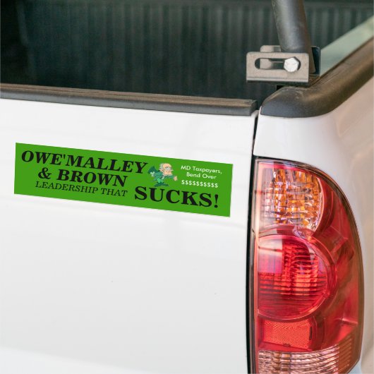 O'MALLEY Bumpersticker (Op Truck)