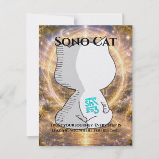 Omamori Card #009 – Sono Cat | Purpose • Path Kaart