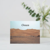 Oman Desert Briefkaart (Staand voorkant)