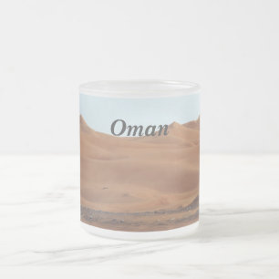 Oman Desert Matglas Koffiemok