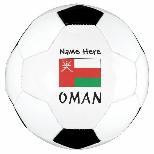 Oman Drapeau omanais Nom personnalisé (Devant)